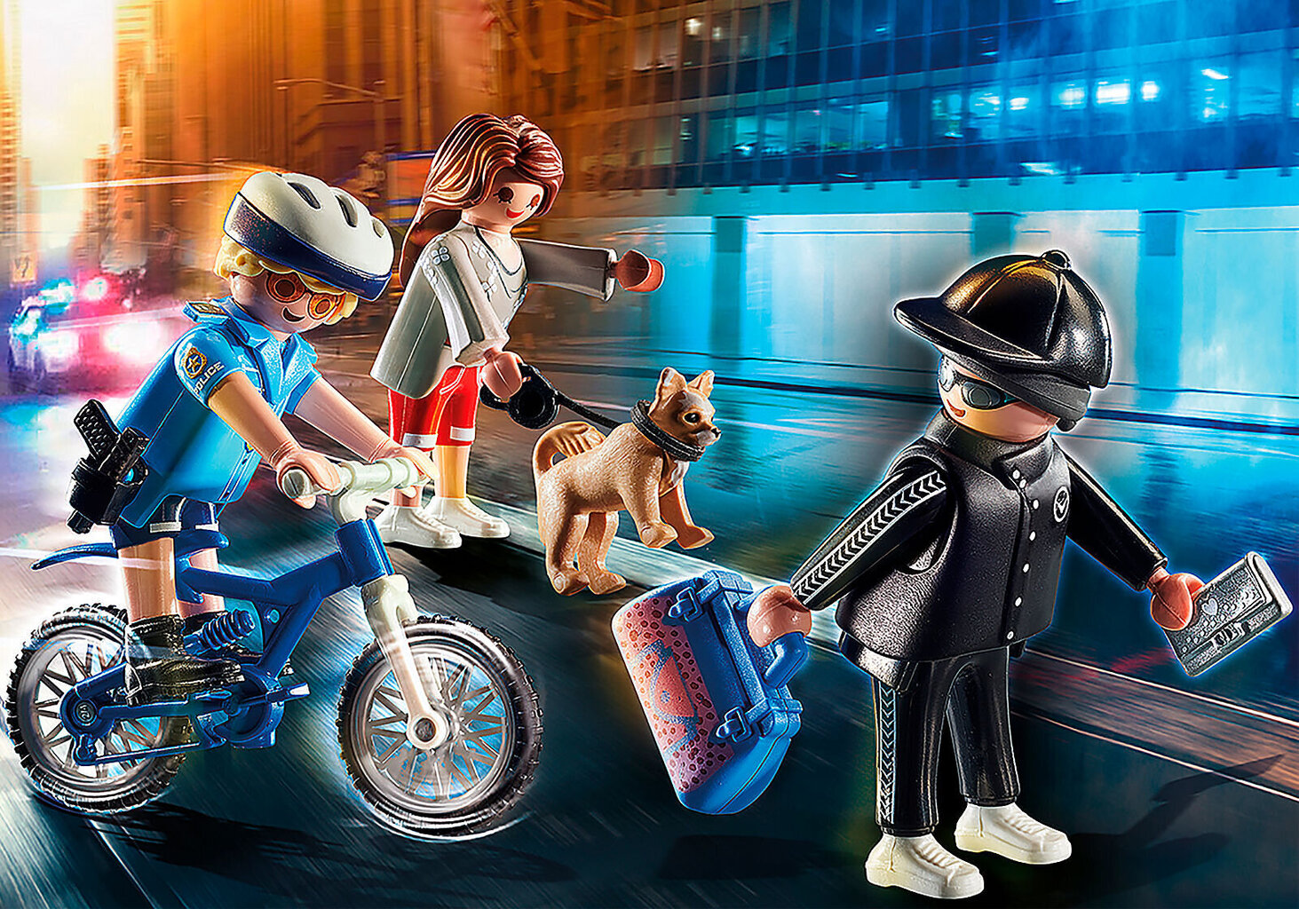 70573 PLAYMOBIL® City Action Politseinik jalgrattaga hind ja info | Klotsid ja konstruktorid | hansapost.ee