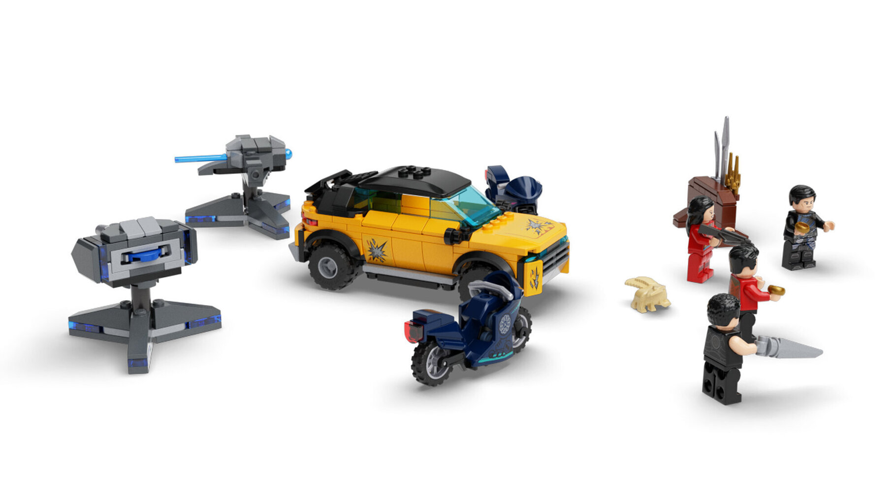 76176 LEGO® Super Heroes Põgenemine kümne rõnga eest hind ja info | Klotsid ja konstruktorid | hansapost.ee