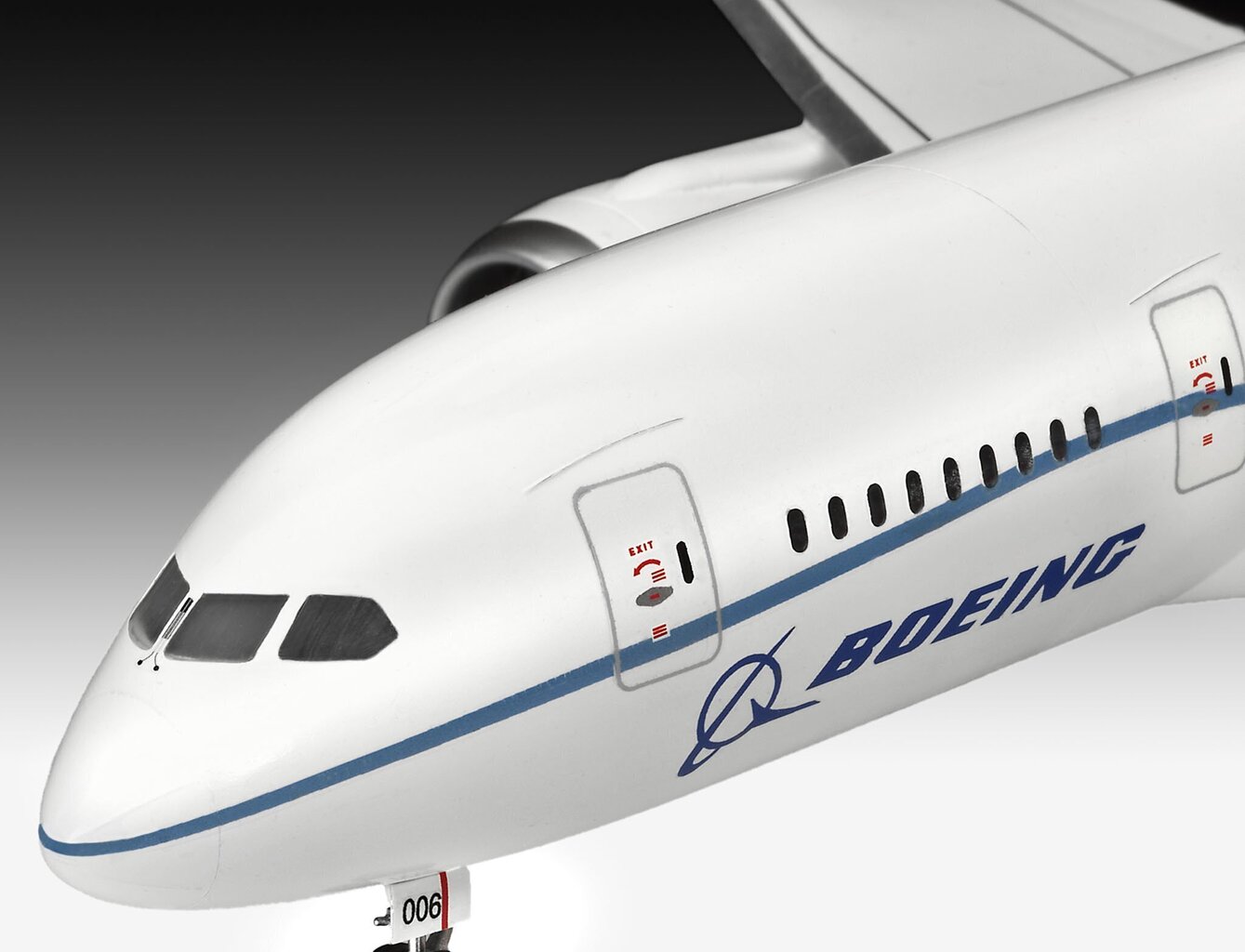 Konstruktor Revell - Boeing 787 Dreamliner, 1/144, 04261 цена и информация | Klotsid ja konstruktorid | hansapost.ee
