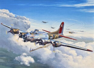 Пластиковая сборная модель B-17 Flying Fortress 1:72 цена и информация | Конструкторы и кубики | hansapost.ee