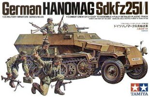 Tamiya - German Hanomag SdKfz 251/1, 1/35, 35020 hind ja info | Klotsid ja konstruktorid | hansapost.ee