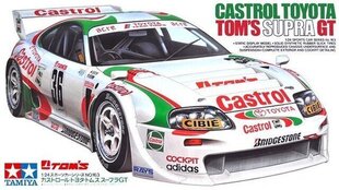 Tamiya - Castrol Toyota Tom`s Supra GT, 1/24, 24163 цена и информация | Tamiya Товары для детей и младенцев | hansapost.ee