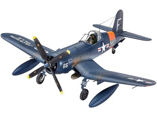 Сборная пластиковая модель Revell - F4U-4 Corsair подарочный набор, 1/72, 63955 цена и информация | Конструкторы и кубики | hansapost.ee