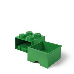 Ящик для хранения LEGO 4 зеленый цена и информация | Конструкторы и кубики | hansapost.ee