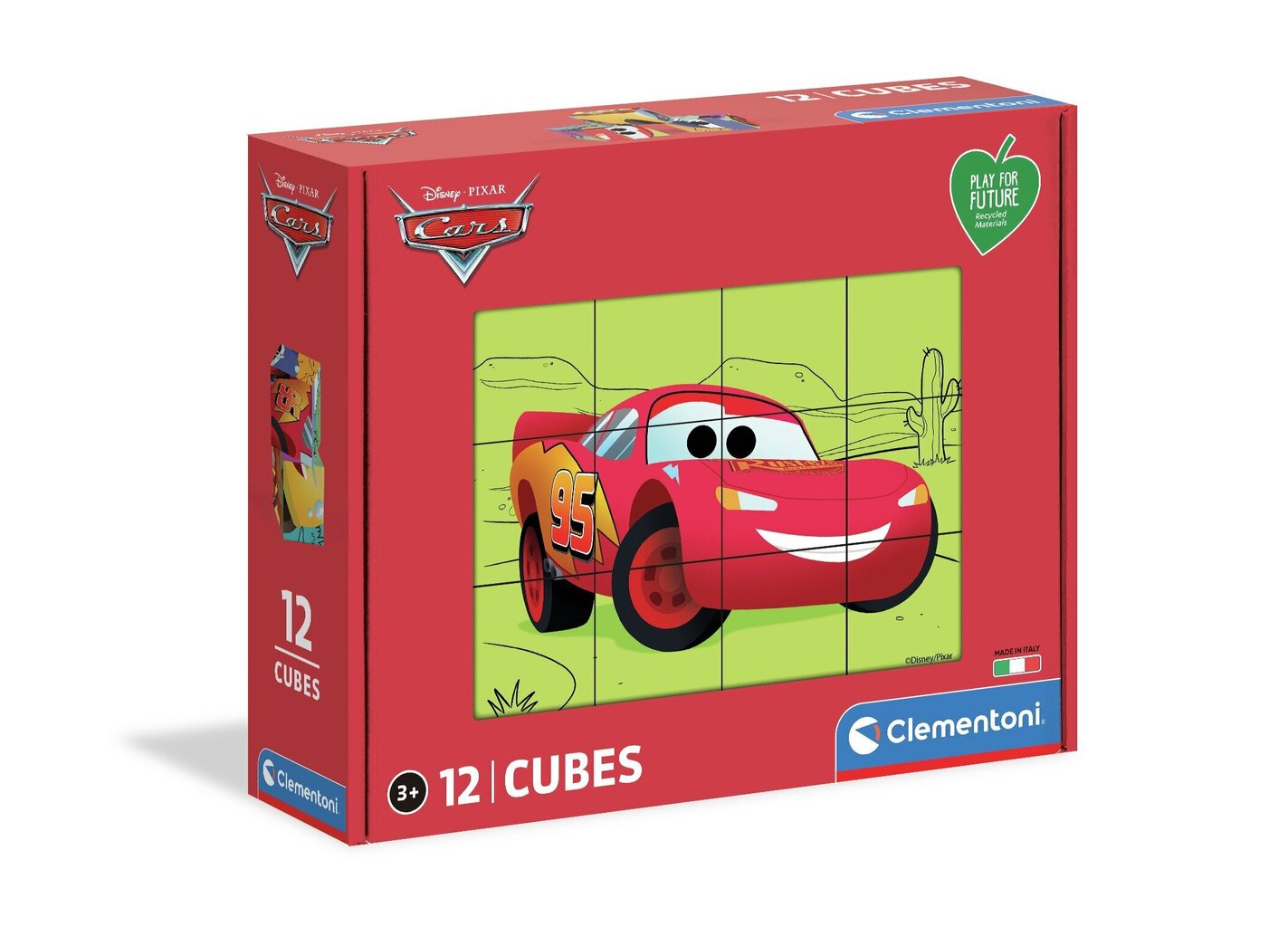 Kuubik pusle Clementoni Disney Cars цена и информация | Arendavad laste mänguasjad | hansapost.ee