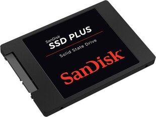 Kõvaketas Sandisk SSD PLUS 480GB SATA III цена и информация | Внутренние жёсткие диски (HDD, SSD, Hybrid) | hansapost.ee