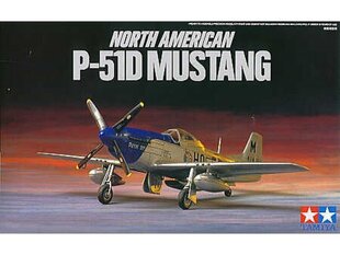 Tamiya - North American P-51D Mustang, 1/72, 60749 hind ja info | Tamiya Lastekaubad ja beebikaubad | hansapost.ee