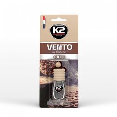 Auto õhuvärskendaja K2 Vento, kohv цена и информация | Освежители воздуха для салона автомобиля | hansapost.ee
