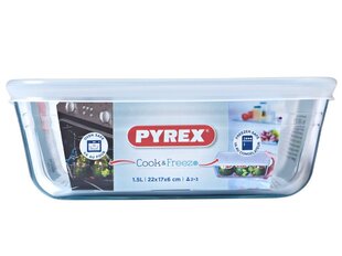 PYREX термостойкий сосуд Cook & Freeze, 22x17 см, 1.6 л цена и информация | Формы, посуда для выпечки | hansapost.ee