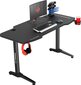 Mängurilaud Ultradesk Frag Black, must hind ja info | Arvutilauad, kirjutuslauad | hansapost.ee