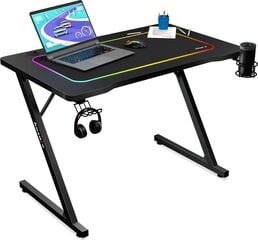 Игровой стол HUZARO HERO 1.8, черный цена и информация | Компьютерные, письменные столы | hansapost.ee