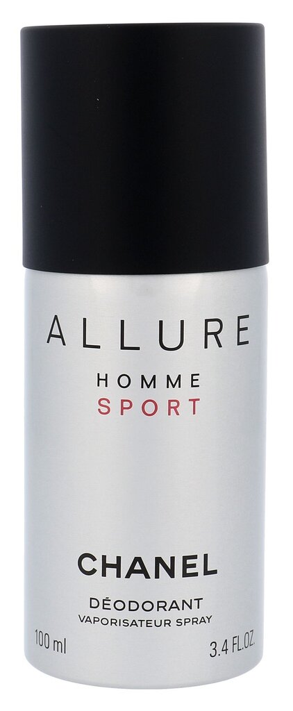 Spreideodorant Chanel Allure Sport meestele 100 ml цена и информация | Deodorandid | hansapost.ee