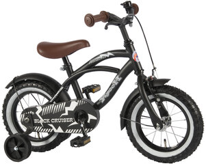 Детский велосипед Volare Cruiser 12, черный цена и информация | Велосипеды | hansapost.ee