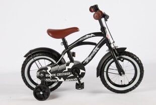 Laste jalgratas Volare Cruiser 12, must hind ja info | Jalgrattad | hansapost.ee