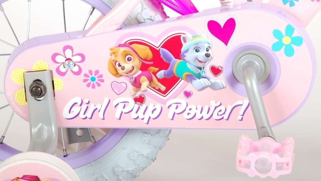 Laste jalgratas Paw Patrol, 12", roosa hind ja info | Jalgrattad | hansapost.ee