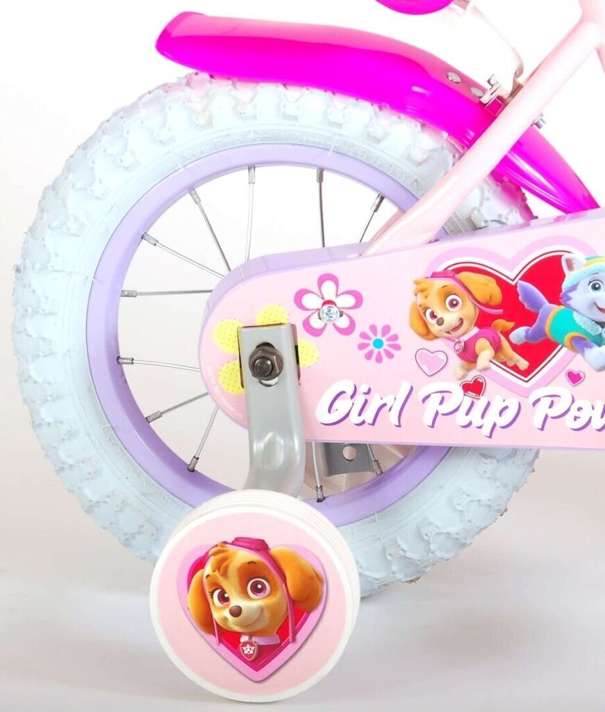 Laste jalgratas Paw Patrol, 12", roosa hind ja info | Jalgrattad | hansapost.ee