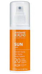 Солнцезащитный спрей SPF20 Annemarie Borlind Sun Care, 100 мл цена и информация | Кремы от загара | hansapost.ee