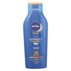 Päikesekaitsekreem Protege & Hydrate Nivea SPF 20, 400 ml hind ja info | Päikesekaitse ja päevitusjärgsed kreemid | hansapost.ee