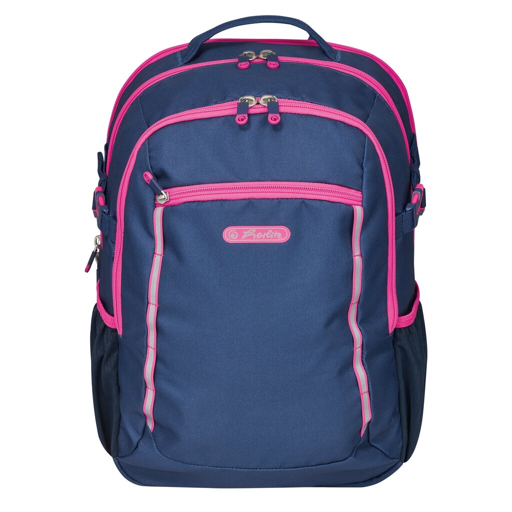 Herlitz koolikott-seljakott ULTIMATE / Navy Pink hind ja info | Koolikotid ja seljakotid | hansapost.ee