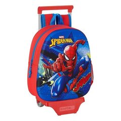 3D ratastega koolikott Spiderman hind ja info | Koolikotid ja seljakotid | hansapost.ee