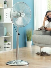 Seisuventilaator Chrome Retro InnovaGoods Ø 40 cm 55W hind ja info | InnovaGoods Remondikaubad, sanitaartehnika ja kütteseadmed | hansapost.ee