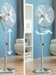 Seisuventilaator Chrome Retro InnovaGoods Ø 40 cm 55W цена и информация | Ventilaatorid | hansapost.ee