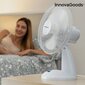 InnovaGoods Ø 30 cm 35W Valge Lauaventilaator hind ja info | Ventilaatorid | hansapost.ee