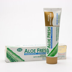 Valgendav hambapasta mikrograanulitega ESI Aloe, 100ml hind ja info | Hambaharjad, hampapastad ja suuloputusvedelikud | hansapost.ee