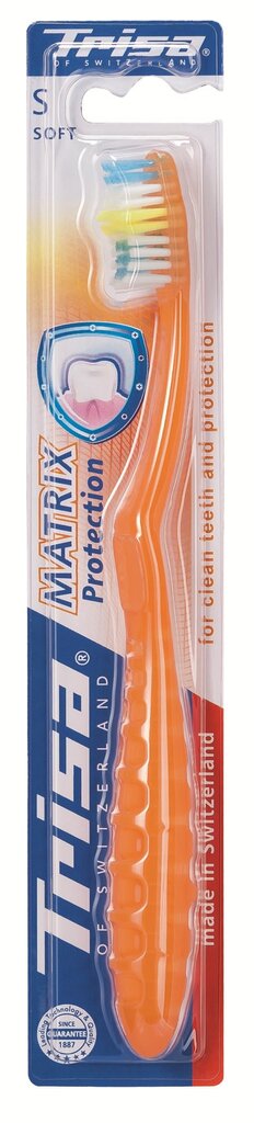 Pehme hambahari Trisa Matrix Protection 1 tk hind ja info | Hambaharjad, hampapastad ja suuloputusvedelikud | hansapost.ee