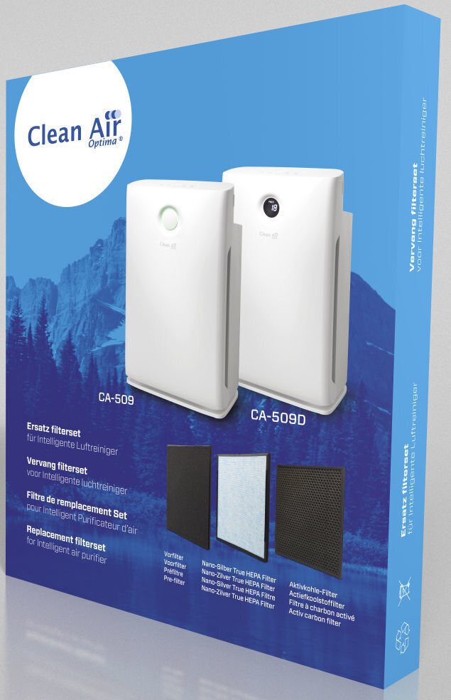 Clean Air Optima süsinikfilter CA-509/CA-509D hind ja info | Ventilatsiooni- ja küttetarvikud | hansapost.ee