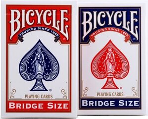 Mängukaardid Bicycle Rider Back Bridge Size hind ja info | Hasartmängud ja pokker | hansapost.ee
