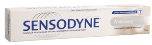 Зубная паста Sensodyne Whitening, 75 мл цена и информация | Для ухода за зубами | hansapost.ee