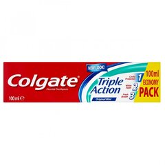 Hambapasta Colgate Triple Action, 100 ml hind ja info | Hambaharjad, hampapastad ja suuloputusvedelikud | hansapost.ee