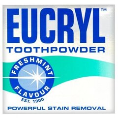 Hammaste puhastamise pulber Eucryl Freshmint 50 g hind ja info | Hambaharjad, hampapastad ja suuloputusvedelikud | hansapost.ee