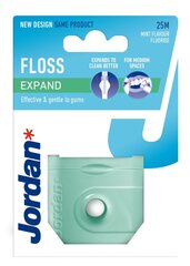 Межзубная нить с зубной пастой Jordan Expand Fresh, 25м цена и информация | Зубные щетки, пасты | hansapost.ee