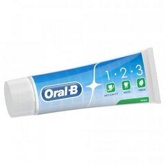 Hambapasta Oral-B 1-2-3 100 ml hind ja info | Hambaharjad, hampapastad ja suuloputusvedelikud | hansapost.ee