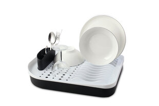 Vialli Design сушилка для посуды Livio, белая / черная цена и информация | Vialli Design Кухонные товары, товары для домашнего хозяйства | hansapost.ee