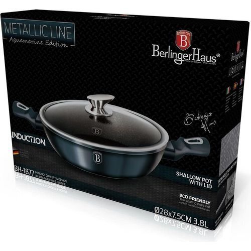 Berlinger Haus Metallic Line Aquamarine pott, 3,8 l hind ja info | Potid | hansapost.ee