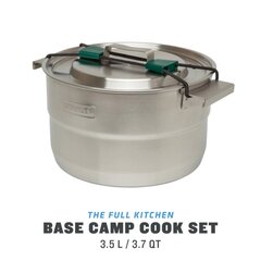 Кухонный набор The Full Kitchen Base Camp Cook Set 3.5 л, нержавеющая сталь цена и информация | Кастрюли | hansapost.ee