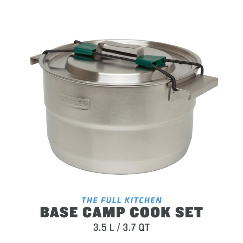 Köögikomplekt The Full Kitchen Base Camp Cook Set 3.5L, roostevaba hind ja info | Potid | hansapost.ee