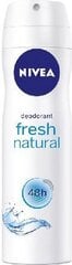 Spreideodorant naistele Nivea Fresh Natural, 150 ml цена и информация | Дезодоранты | hansapost.ee