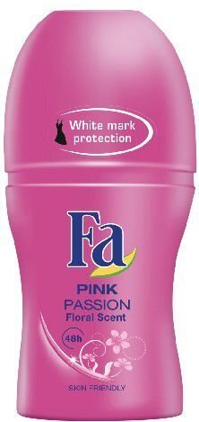 Rulldeodorant antiperspirant Fa Pink Passion 50 ml hind ja info | Deodorandid | hansapost.ee