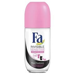 Higistamisvastane rulldeodorant FA Invisible Sensitive 50 ml hind ja info | Deodorandid | hansapost.ee