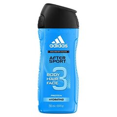 Adidas 3in1 After Sport гель для душа для мужчин 400 мл цена и информация | Adidas Косметика для тела | hansapost.ee