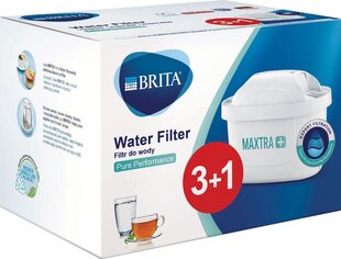 Brita Maxtra Pure Performance, 4 tk цена и информация | Фильтры для воды | hansapost.ee