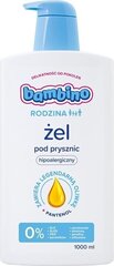 Hüpoallergeenne dušigeel, Bambino gel 83687, 1000 ml hind ja info | Bambino Parfüümid, lõhnad ja kosmeetika | hansapost.ee