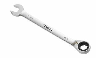 Stanley 1-17-374 Комбинированный гаечный ключ с трещоткой, серебристый, 30 мм цена и информация | Механические инструменты | hansapost.ee