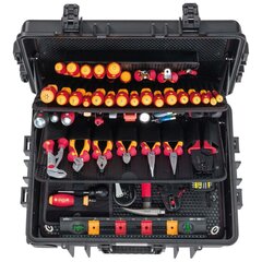 Набор инструментов для электрика Wiha Competence XXL II, 155 деталей цена и информация | Механические инструменты | hansapost.ee