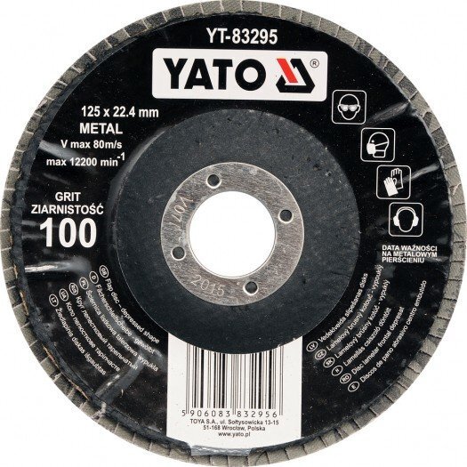 Lõikeketas Yato P80, YT-83294, 125 mm цена и информация | Käsitööriistad | hansapost.ee