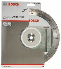 Teemantplaat Bosch 230x22,2mm, segmenteeritud hind ja info | Käsitööriistad | hansapost.ee